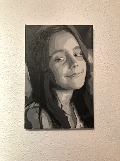 Niara Acrylic Canvas Portrait