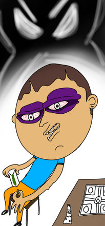 Chico calmado