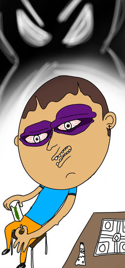 Chico calmado 