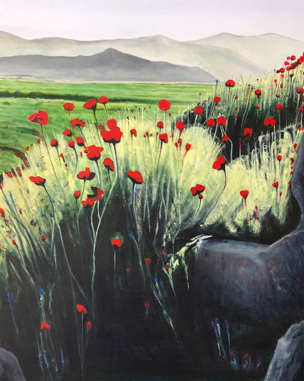 Amapolas entre las...