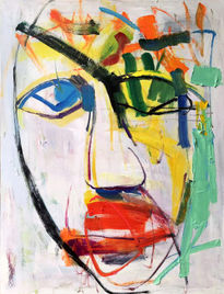 Face abstract 1033