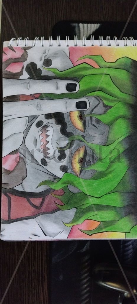 Dibujo de gyutaro...