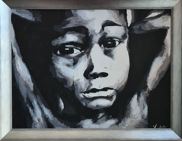 Africa Acrylic Canvas Portrait