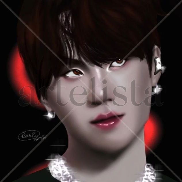 retrato suga bts