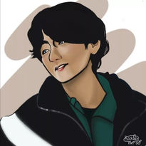 Retrato taehyung bts