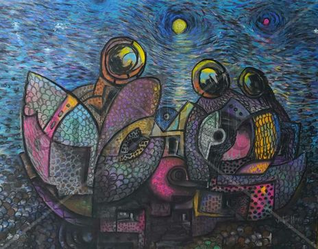 Noche de luna llena