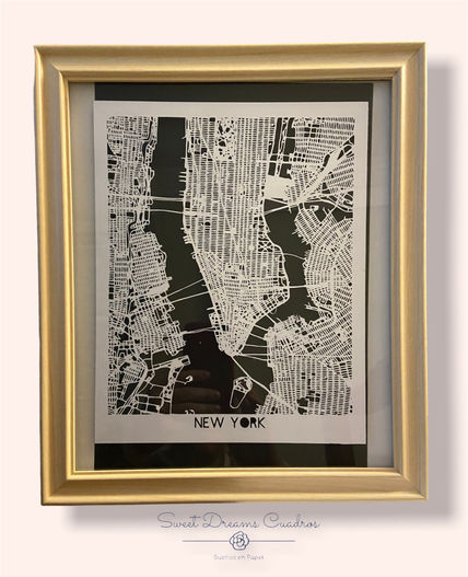 Mapa New York