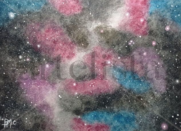 Galaxia dos Acuarela Papel Otros