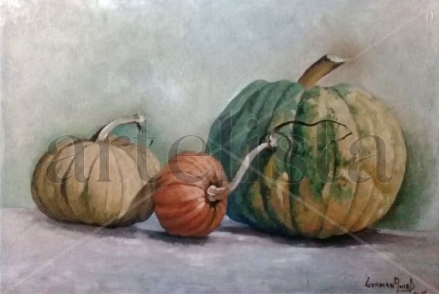 calabazas Óleo Lienzo Bodegones