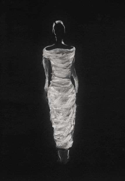 Woman in white