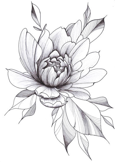 Peony Making Pen