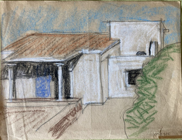 Casa a Formentera Pastel Papel Otros