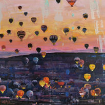 Globos al Amanecer