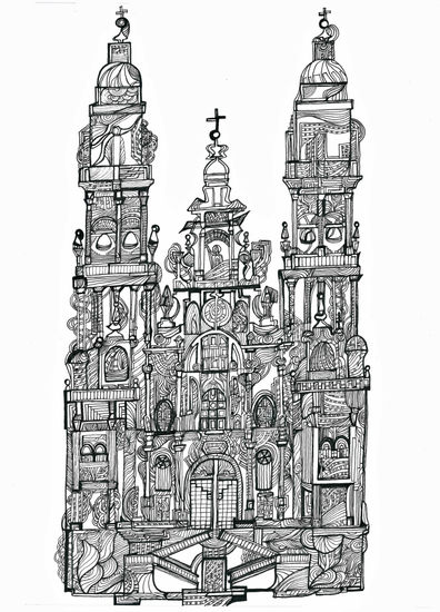 Obradoiro de Catedral Tinta