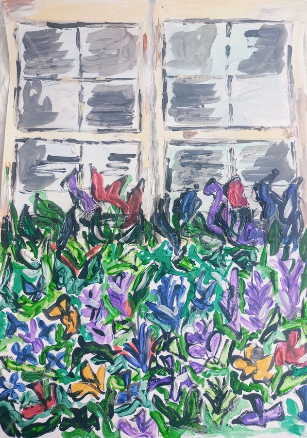 Desde la ventana/ From the window