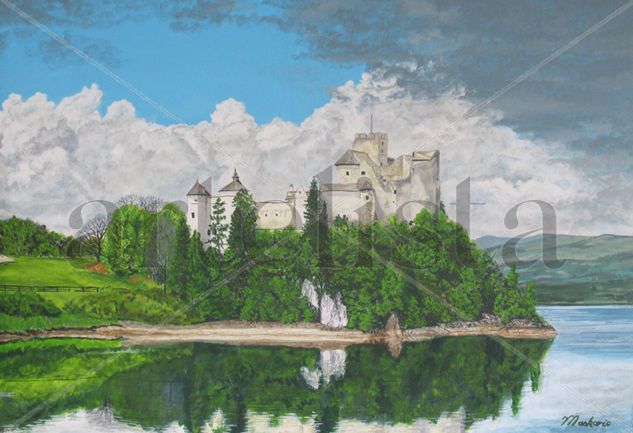 2022 - Castillo en el lago Acrylic Panel Landscaping