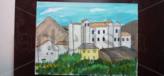 El Monasterio Acrylic Paper Landscaping