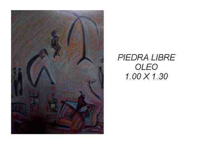 PIEDRA LIBRE Óleo Lienzo Otros