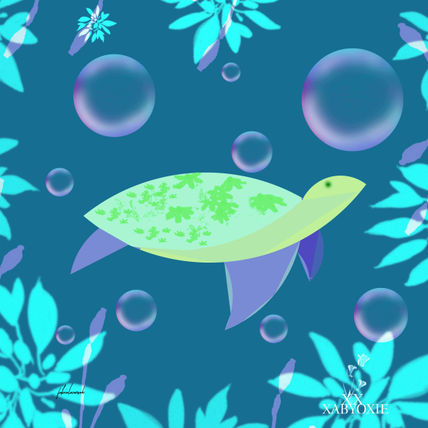 Tortuga burbujeante