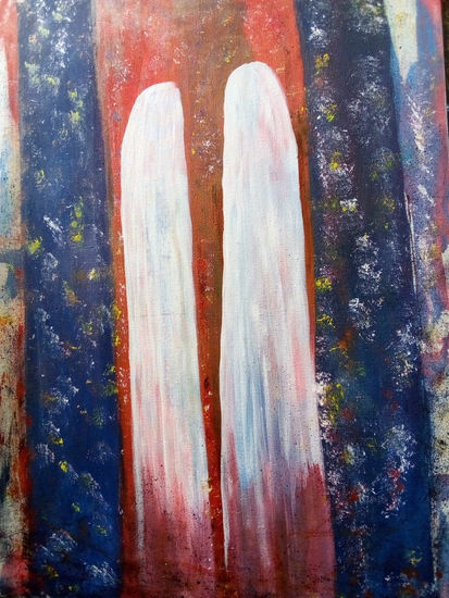 Prayer women4 Acrylic Canvas Figure Painting