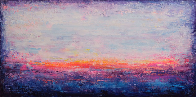 Abstract Sunset Landscape X