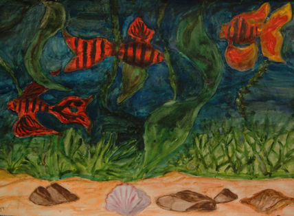 Red fishes