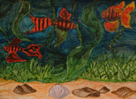Red fishes