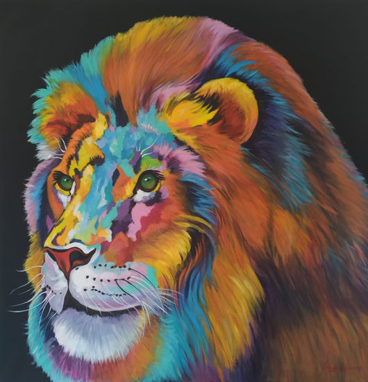 EL REY Acrylic Canvas Animals