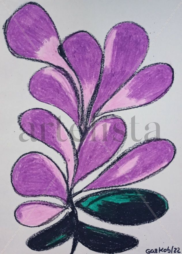 Mauve flower