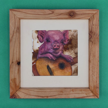 Cerdo guitarrista