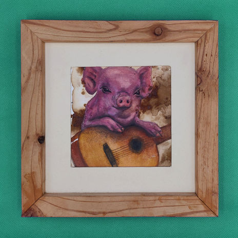 Cerdo guitarrista