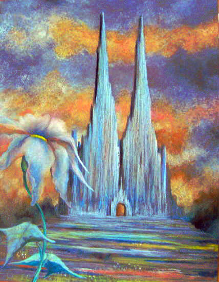 Los Altares Óleo Cartulina Paisaje
