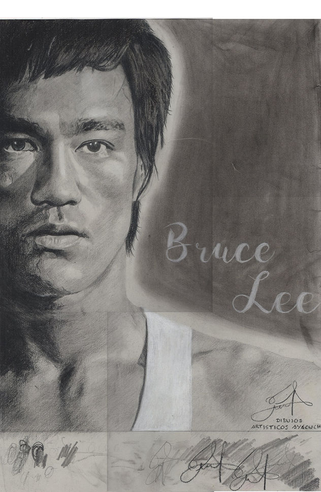 RETRATO DE BRUCE LEE
