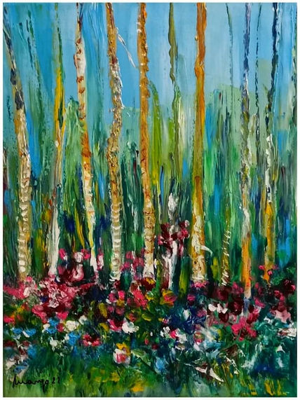 "sotobosque florido"