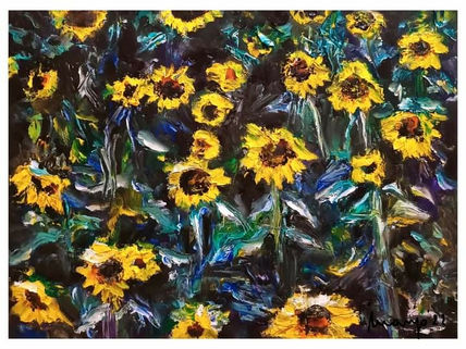 "girasoles por la paz"