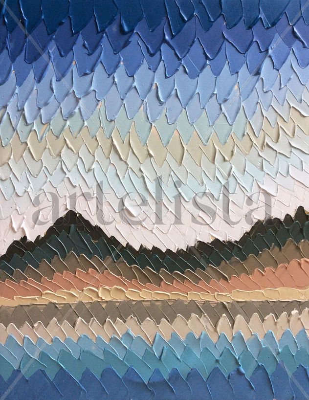 landscape abstract e014