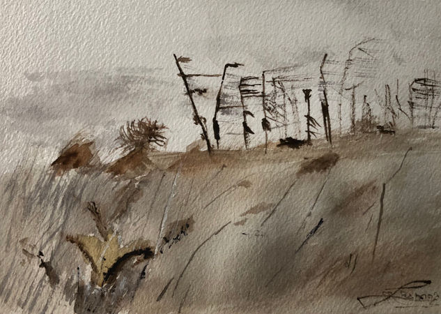 Viento Watercolour Paper Landscaping