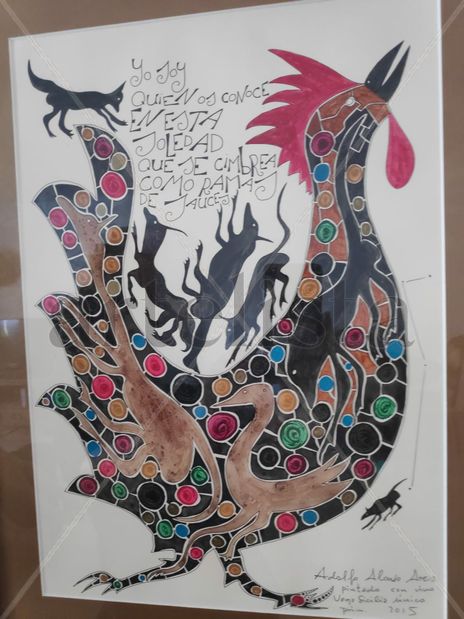 Pintura pintada con...