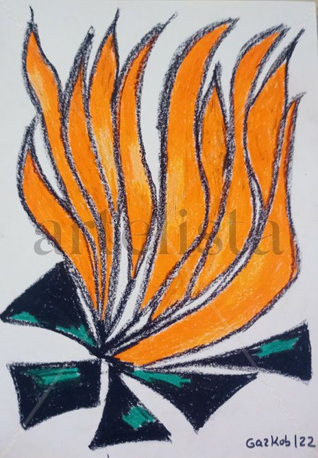 Orange flower