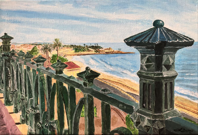 El Balcó Acrylic Canvas Landscaping