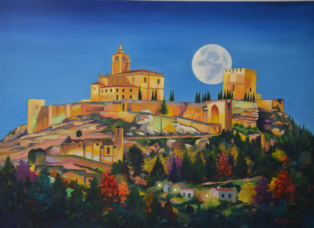 MOTA  NOCTURNO Oil Canvas Landscaping