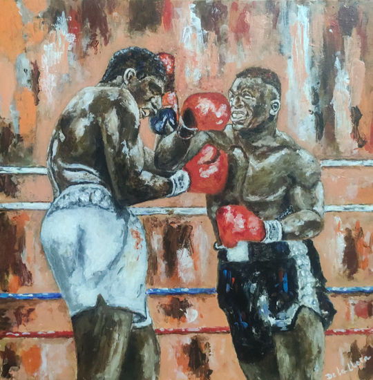 Tyson vs Tillis Acrílico Tabla Figura