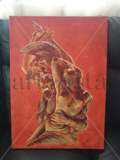 AQUILES Acrylic Canvas Figure Painting