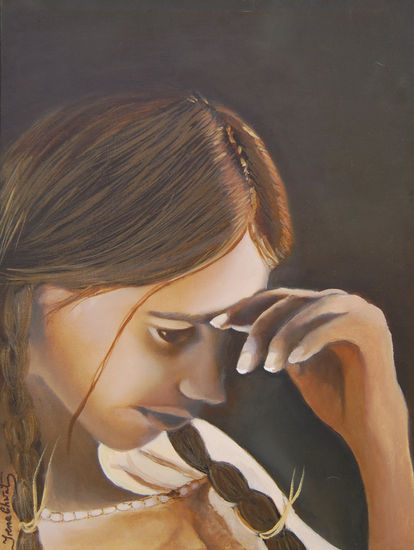 s/ titulo Oil Canvas Figure Painting