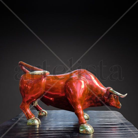 TORO DE BRONCE Bronze Figurative