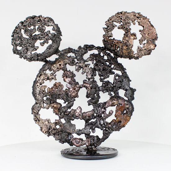 Mickey Pop Art Metal Mixed