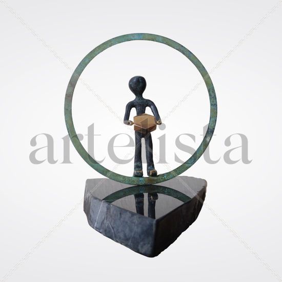 Circulo del Ahora 02/12 Bronze Figurative