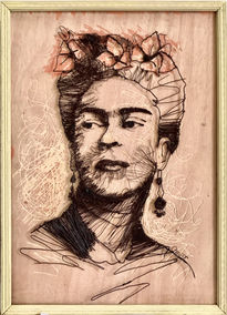 Retrato Frida Kahlo