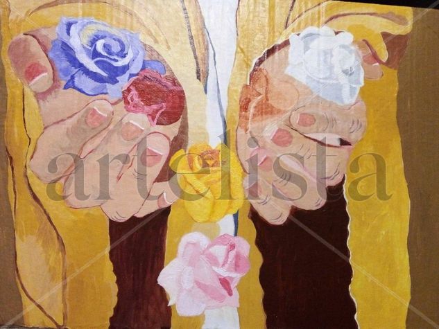 Manos y Rosas Acrylic Others Others