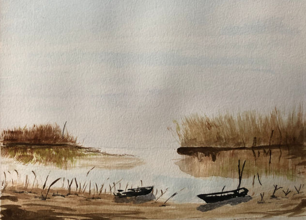 Botes entre juncos